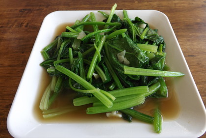 ほうれん草バター